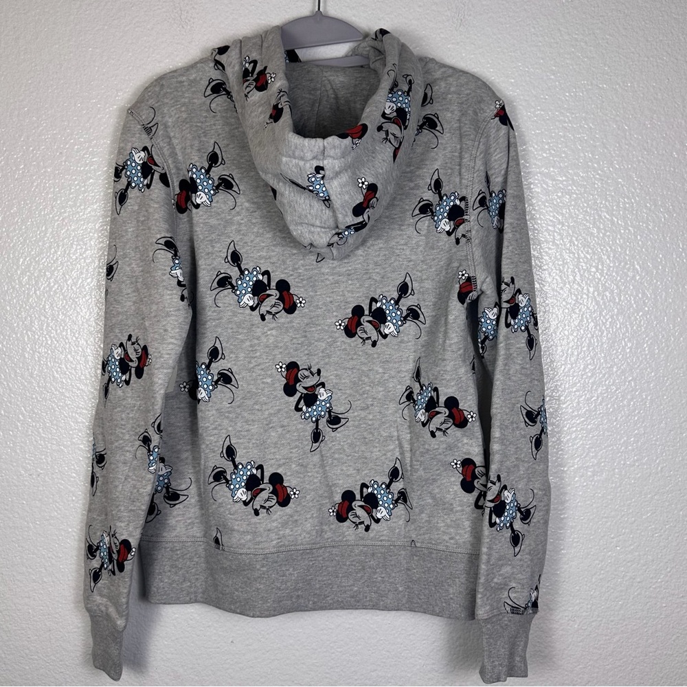 Disney Amazon Essentials Minnie Mouse Pullover Hoodie Gray Women XS - Picture 2 of 7